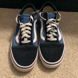blue low top vans